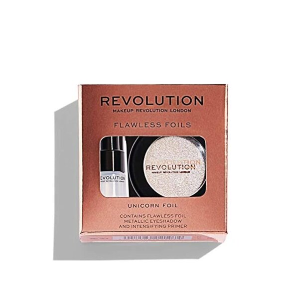 Revolution Makeup Flawless Foils Eyeshadow – Unicorn Foil New - Picture 2 of 6